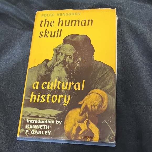 Vintage ‘The Human Skull…A Cultural Story’ HB/DJ~1966 - Picture 1 of 13